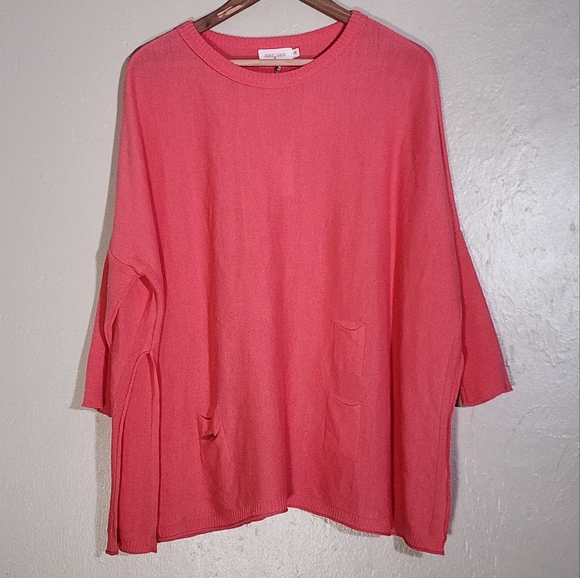 Mersea Travel Coral Women's Sweater - Picture 1 of 7